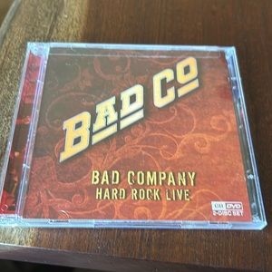 Sealed BAD CO Bad Company Hard Rock Live CD DVD 2 Disc Set